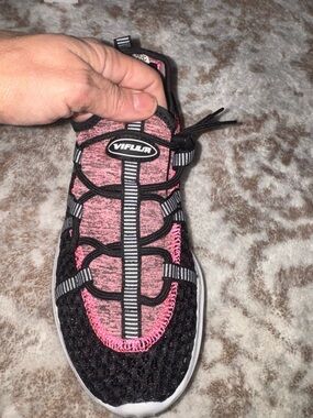 Women's Pink & Black Breathable Sandal-Sneaker